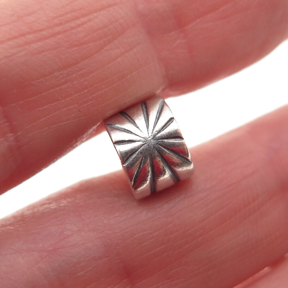 Pandora 925 Sterling Silver Sunburst Clip Charm